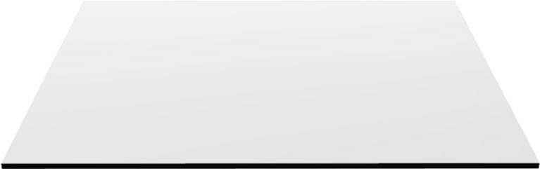 Tarrison - 35" White Compactop Standard Square Table Top - AOPTC10700