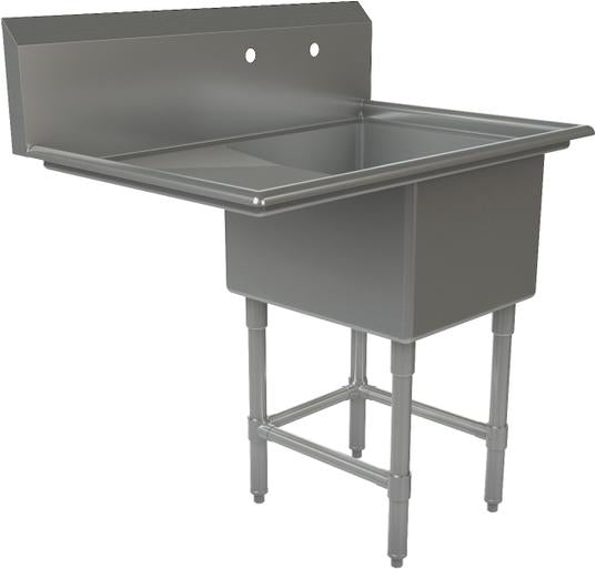 Tarrison - 39" x 24" Single Compartment Sink - TA-PS118L-Kit