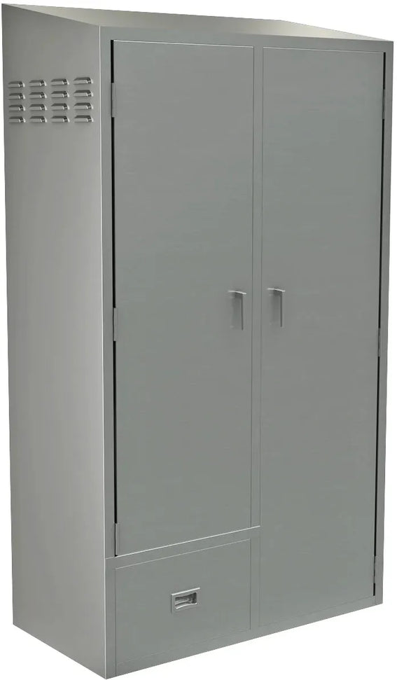 Tarrison - 47.5" x 24" Janitor Fully Enclosed Cabinet - TA-MSC2448-KIT