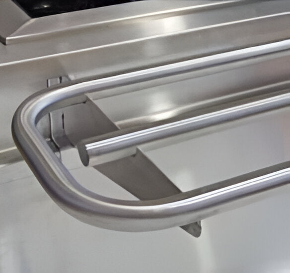 Tarrison - 48" Tubular Stainless Steel Servery Tray Rail - TTR-48