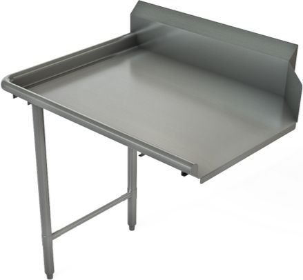Tarrison - 48" x 30" Left-to-Right Straight Soiled Clean Dishtable - TA‐CDT48L