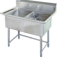 Tarrison - 54" x 30" x 0.76" Double Compartment Sink - TA-CDS224KIT
