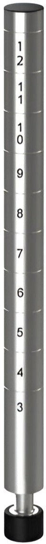 Tarrison - 6" Post with Chrome Finish - P6C