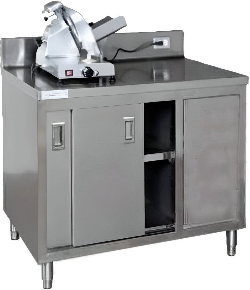 Tarrison - 60" x 30" Slicer Stand with Pull-Out Drawers - SSCB-3060BD