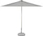 Tarrison - 7' Square Commercial Umbrella with Single Wind Vent with Cast Silver Sunbrella Fabric and Silver Frame - AFDUCP407SQSS40433
