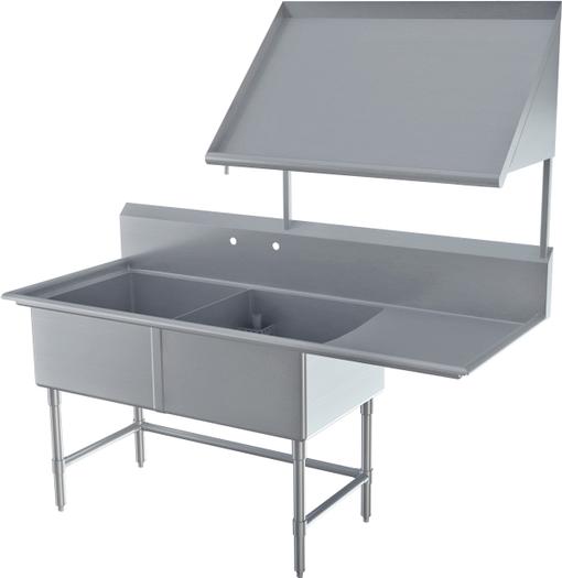 Tarrison - 75" Left-To-Right Undercounter Soiled Dishtable - TF-UCDSPDT2R-KIT