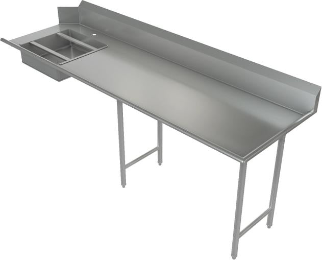 Tarrison - 96" x 30" Right-to-Left Operation Straight Soiled Dishtable - TA-SDT96R