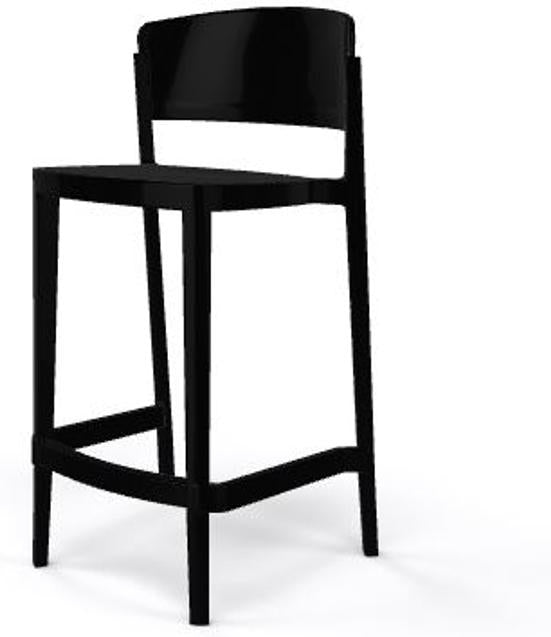 Tarrison - Abuela Black Counter Stool - AS2941067A