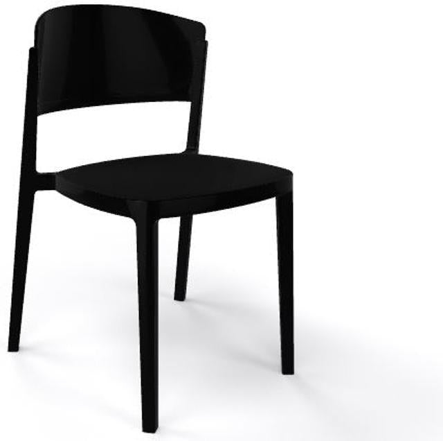 Tarrison - Abuela Black Side Chair - AS29210A