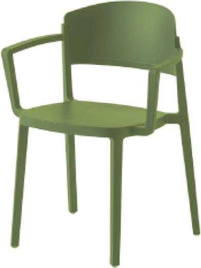Tarrison - Abuela Olive Green Arm Chair - AS29325A