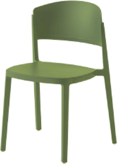 Tarrison - Abuela Olive Green Side Chair - AS29225A