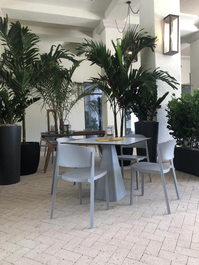 Tarrison - Abuela Pale Blue Side Chair - AS29298A