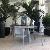 Tarrison - Abuela Pale Blue Side Chair - AS29298A