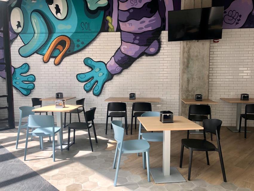 Tarrison - Abuela Pale Blue Side Chair - AS29298A