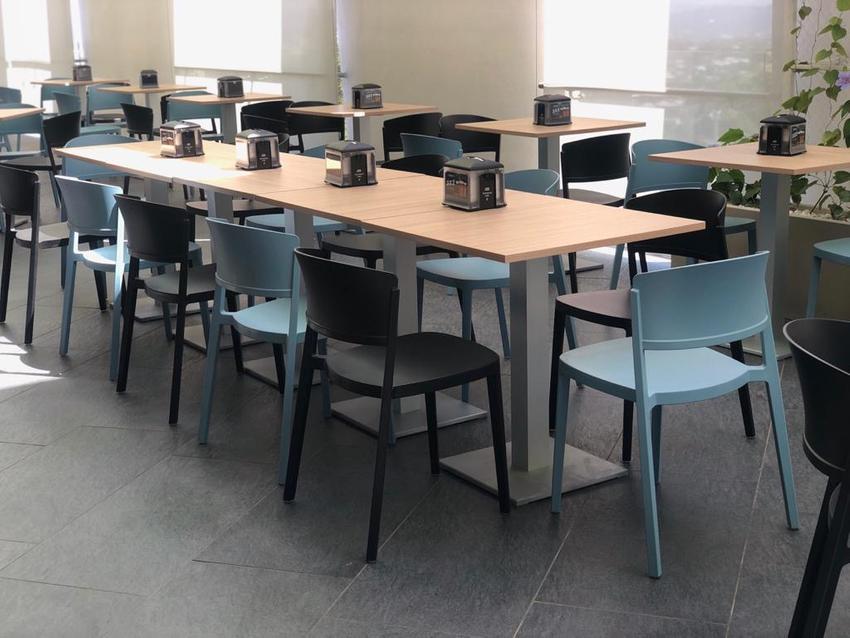 Tarrison - Abuela Pale Blue Side Chair - AS29298A