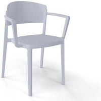 Tarrison - Abuela Pearl Grey Arm Chair - AS29314A