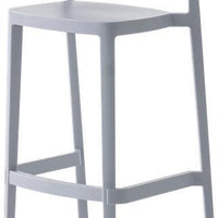 Tarrison - Abuela Pearl Grey Bar Stool - AS2941477A