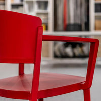 Tarrison - Abuela Red Arm Chair - AS29306A