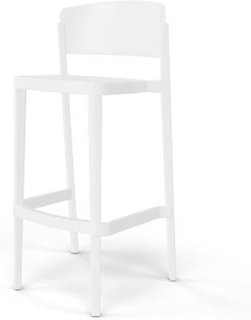 Tarrison - Abuela White Bar Stool - AS2940077A