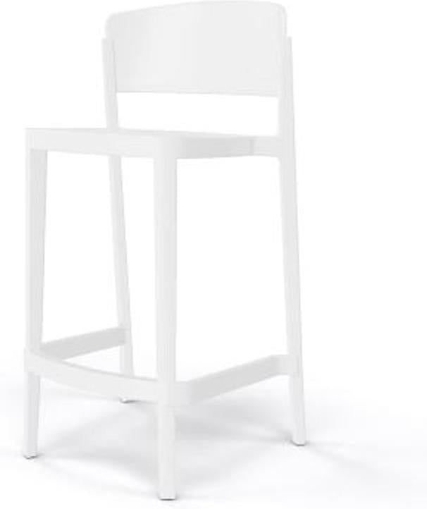 Tarrison - Abuela White Counter Stool - AS2940067A