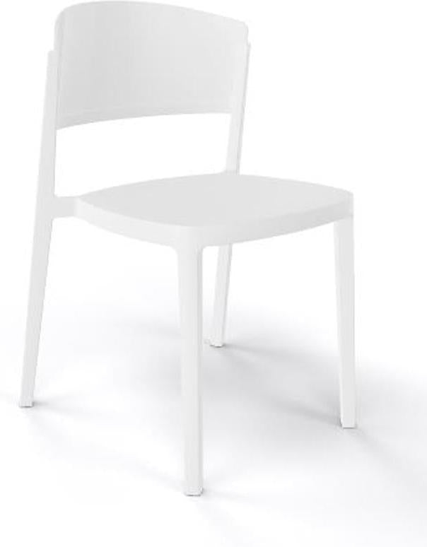 Tarrison - Abuela White Side Chair - AS29200A