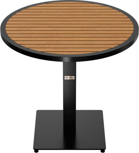Tarrison - Ace II 32” Round Black and Natural with Palermo Table Top - ATGQ11B2-KIT