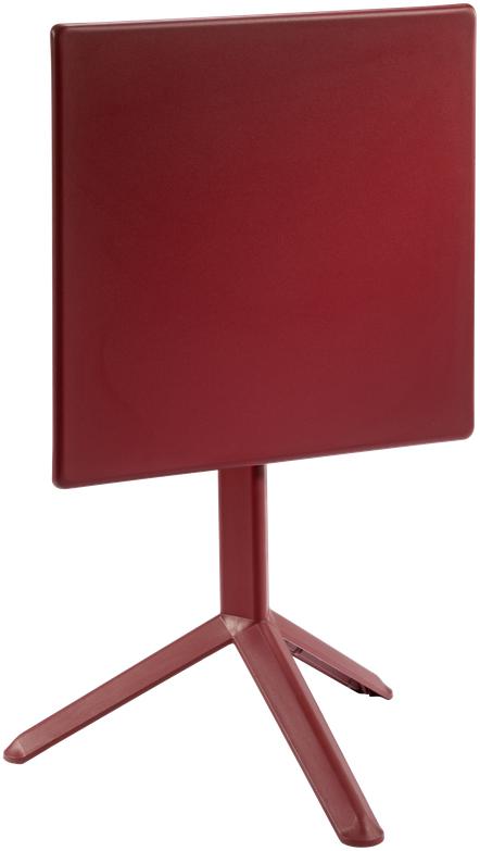 Tarrison - Arket Plus 23.5" Bordeaux Square Table - ATTAKP10312222H75