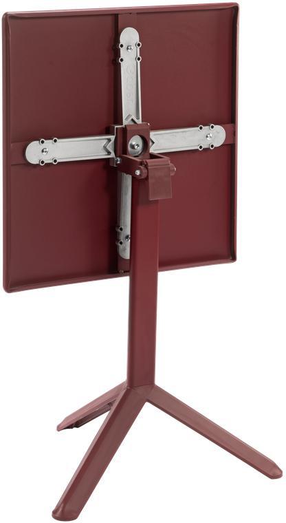 Tarrison - Arket Plus 23.5" Bordeaux Square Table - ATTAKP10312222H75