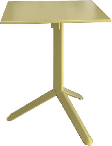 Tarrison - Arket Plus 23.5" Lime Square Table - ATTAKP10313535H75