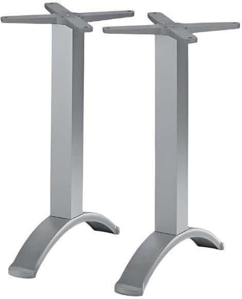 Tarrison - Bergamo Pearl Grey Dining T-Base - ABBG2J