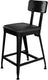 Tarrison - Cedric Black Frame and Black Vinyl Upholstery Counter Stool - ISG0804UBLBL