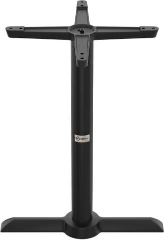 Tarrison - Core Collection 22" Bar Height Black All Weather Table with T-Base, Pack of 2 - ABG0112T22TBBR