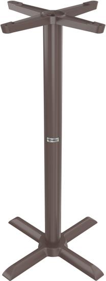 Tarrison - Core Collection 22" Bar Height Bronze All Weather Table with X-Base - ABG0112X22TBBR