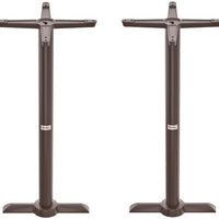 Tarrison - Core Collection 22" Bronze All Weather T Base Dining, Pack of 2 - ABG0111T22TBBR