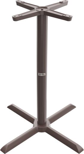 Tarrison - Core Collection 30" Bar Height Bronze All Weather Table with X-Base - ABG0112X30TBBR