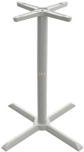 Tarrison - Core Collection 30" Silver All Weather X Base Dining - ABG0111X30TBS