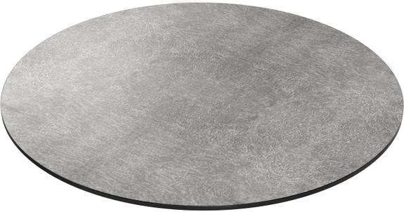 Tarrison - Core Collection 32" Round Stone Grey All-Weather HPL Table Top - AOG24RD3276008