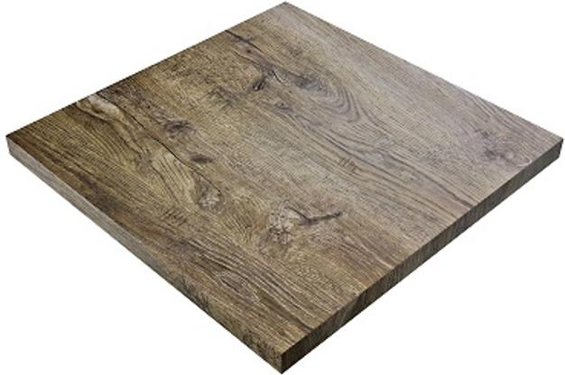 Tarrison - Core Collection Laminate 24"x24" Rustic Table Top with T-Nuts - IOCCWT2424RU