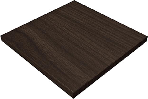 Tarrison - Core Collection Laminate 24"x24" Walnut Table Top with T-Nuts - IOCCWT2424WA