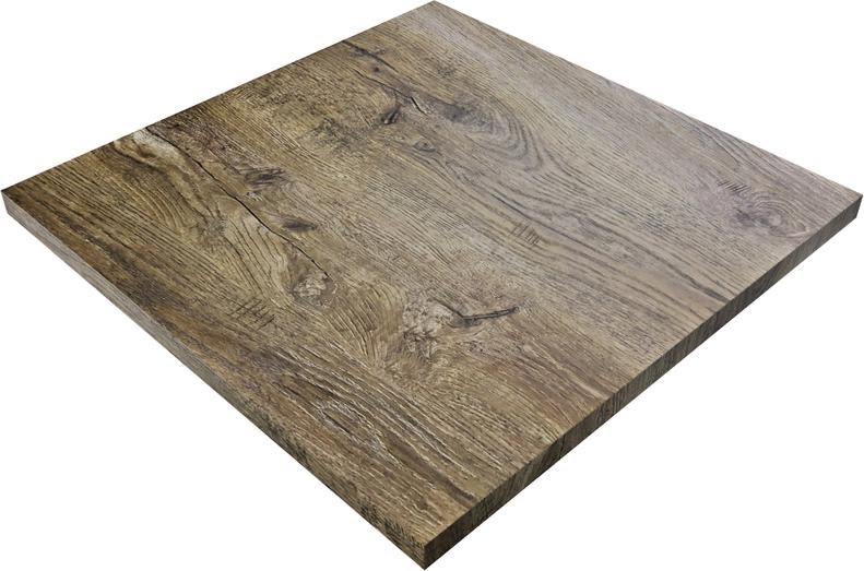 Tarrison - Core Collection Laminate 32"x32" Rustic Table Top with T-Nuts - IOCCWT3232RU
