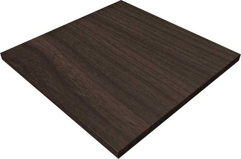 Tarrison - Core Collection Laminate 32"x32" Walnut Table Top with T-Nuts - IOCCWT3232WA