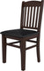 Tarrison - Educator Walnut Frame, Black Vinyl Upholstery Side Chair - ISG0101UWALBL-KIT