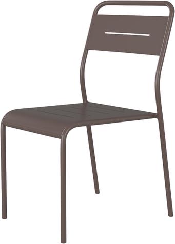 Tarrison - Garrett Bronze Stackable Aluminum Side Chair - ASG2201BR