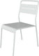 Tarrison - Garrett Matte White Stackable Aluminum Side Chair - ASG2201WH