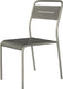 Tarrison - Garrett Silver Stackable Aluminum Side Chair - ASG2201S