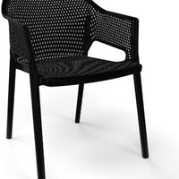 Tarrison - Minush Black Arm Chair - AS22010A