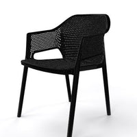 Tarrison - Minush Black Arm Chair - AS22010A