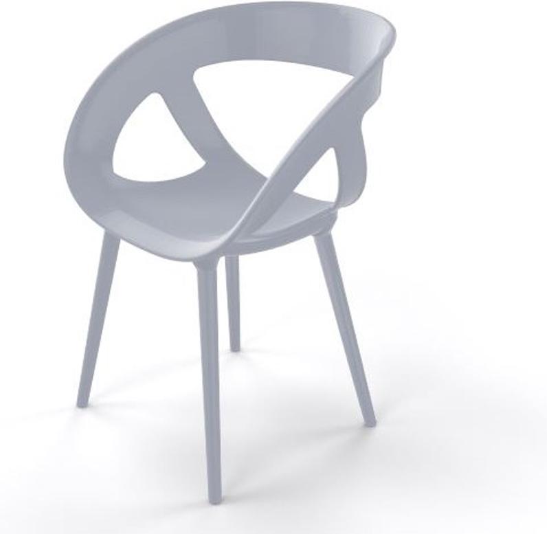 Tarrison - Moema Pearl Grey BP Armchair - AS6914BP14