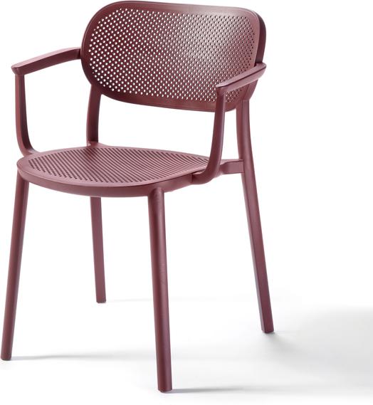 Tarrison - Nuta Bordeaux Arm Chair - AS35522A