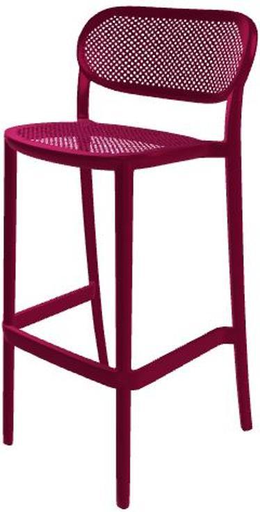 Tarrison - Nuta Bordeaux Barstool - AS3562278A